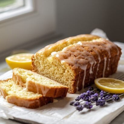 Lavender Lemon Tea Bread