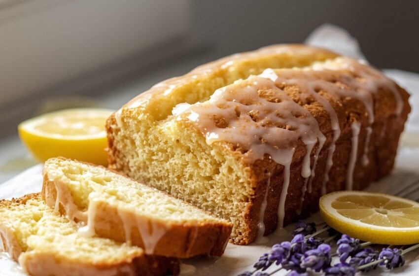 Lavender Lemon Tea Bread