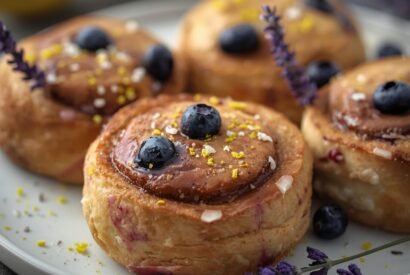 Thumbnail for Lemon Lavender and Blueberry Rolls