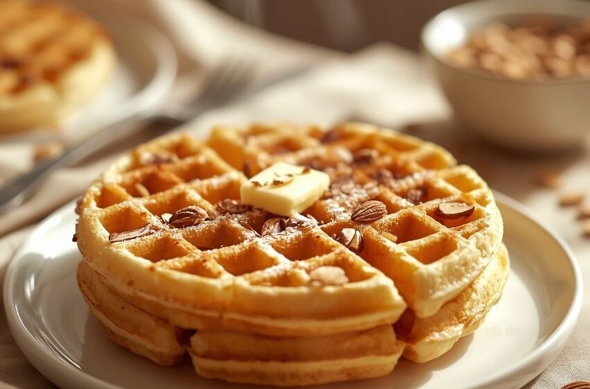 3-Ingredient Keto Waffles