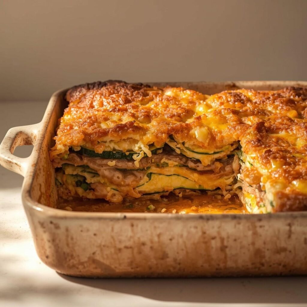 Zucchini Pizza Casserole