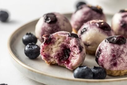 Thumbnail for Blueberry Cheesecake Protein Bites – Easy High-Protein Treat