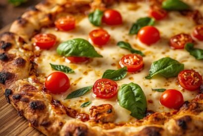 Thumbnail for Low Carb, High Protein Chicken Crust Pizza Packed with Flavor