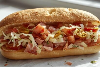 Thumbnail for Chopped Italian Sandwich (Crispy, Flavorful & Packed with Italian Goodness)