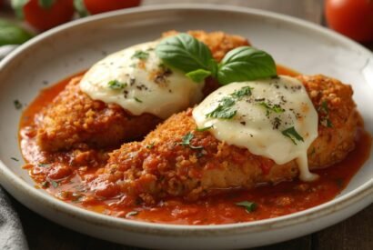 Thumbnail for Crispy Baked Italian Parmesan Chicken