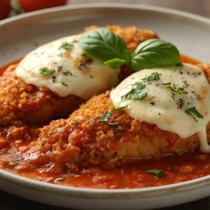 Crispy Baked Italian Parmesan Chicken