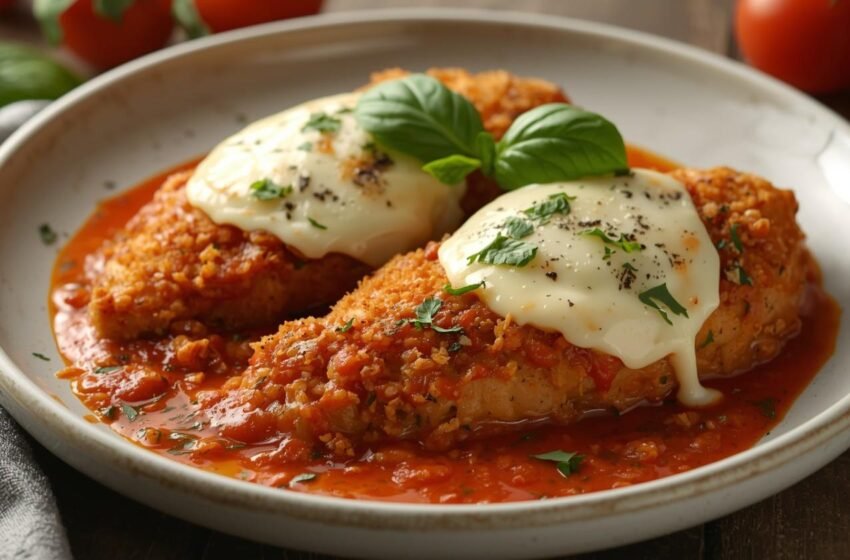 Crispy Baked Italian Parmesan Chicken
