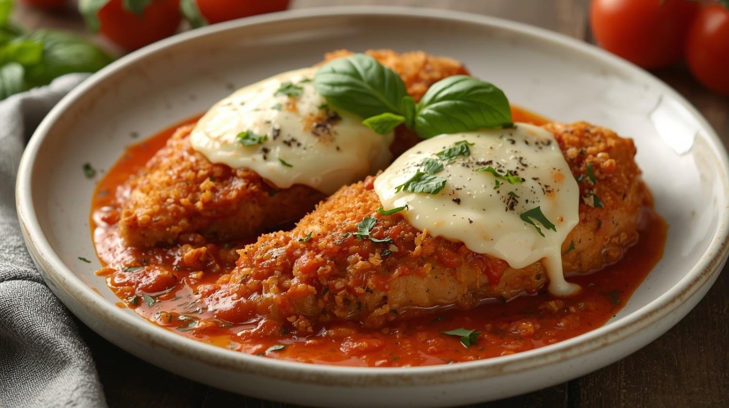 Crispy Baked Italian Parmesan Chicken
