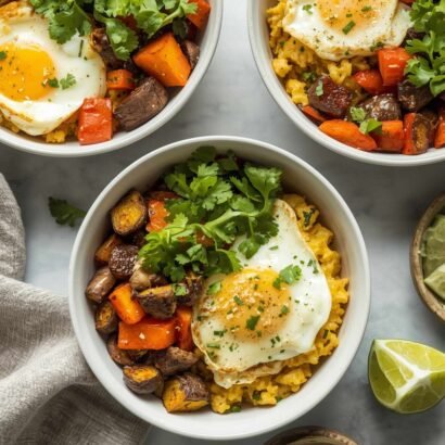 Tex-Mex Healthy Meal Prep Breakfast Bowls