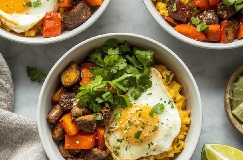 Tex-Mex Healthy Meal Prep Breakfast Bowls