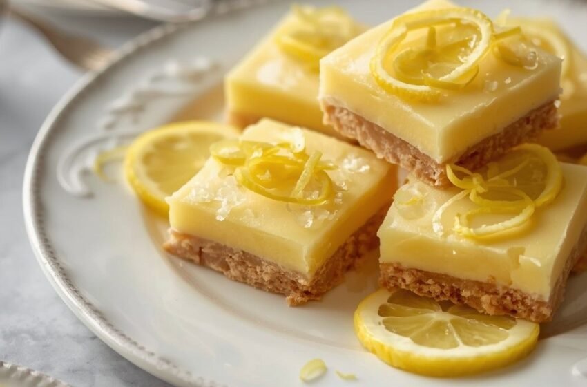 Keto Lemon Bars
