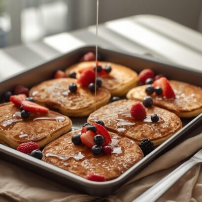 Keto Sheet Pan Pancakes