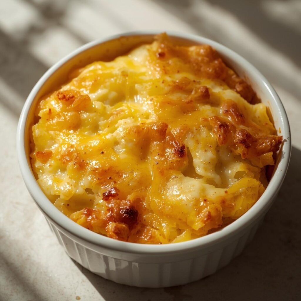 Cheesy Hash Brown Casserole Bowls