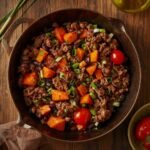 Ground Turkey Sweet Potato Skillet