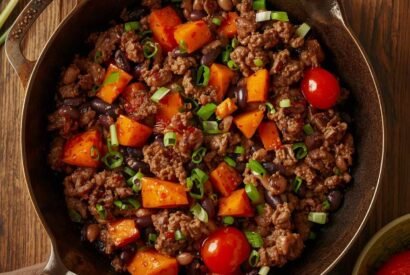 Thumbnail for Hearty Ground Turkey Sweet Potato Skillet Protein-Packed One-Pan Dinner