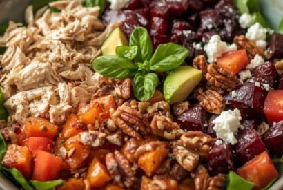 Thumbnail for Best Ever Hearty Chicken & Beet Salad