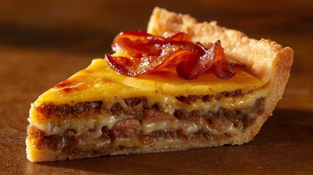 Bacon Cheeseburger Quiche
