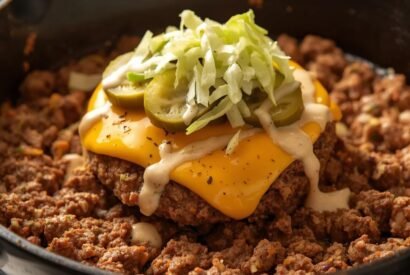Thumbnail for Keto Smashburger Mac Skillet (No Pasta)