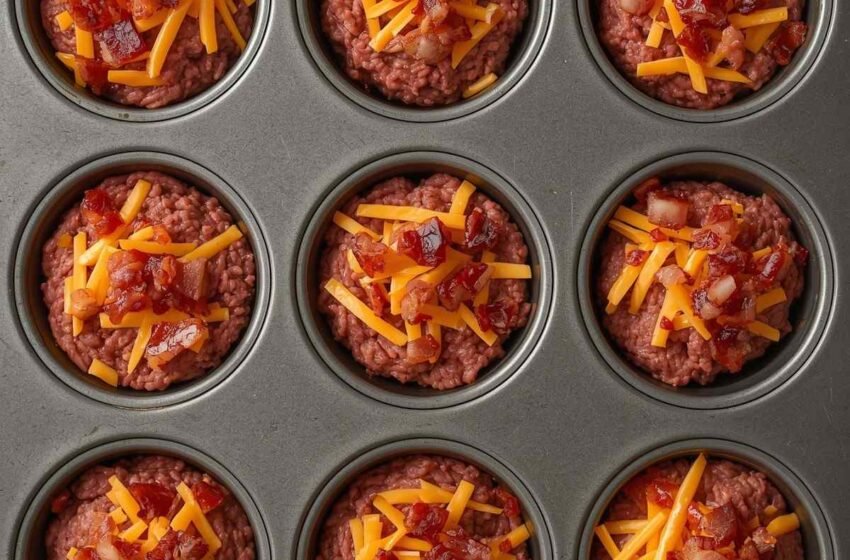 Low-Carb Ranch Loaded Burger Bowls