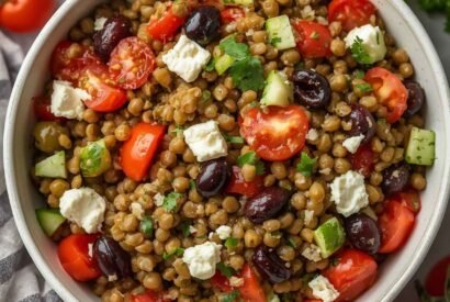 Thumbnail for Fresh & Healthy Mediterranean Lentil Salad