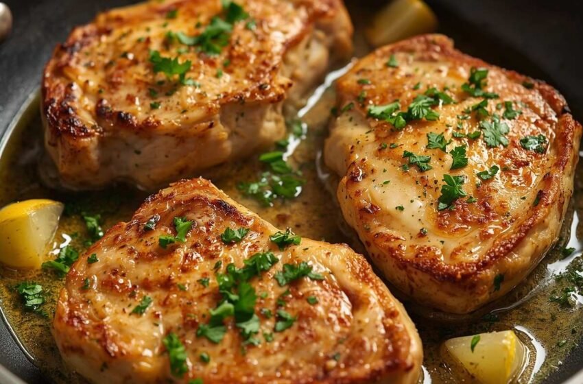 Juicy Mediterranean Pork Chops