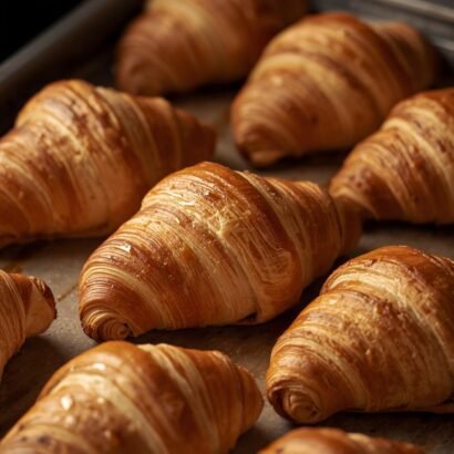 Buttery Homemade Croissants