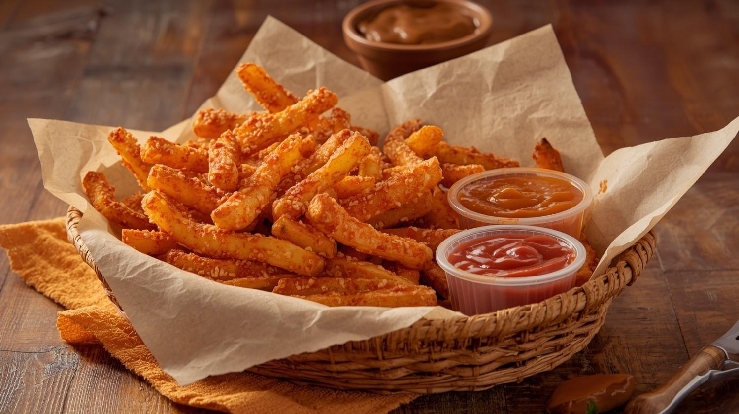 Popeyes-Style Crispy Seasoned Fries