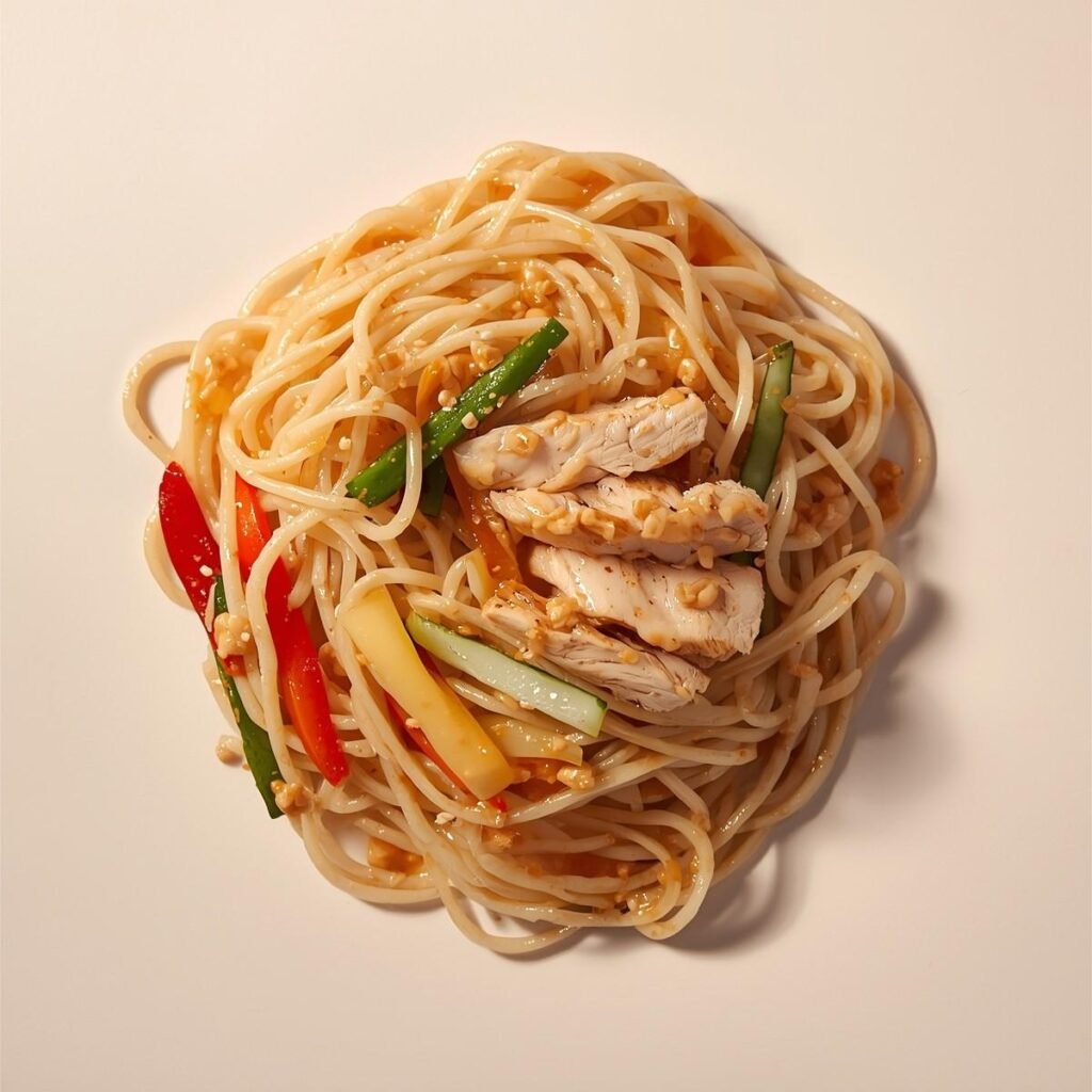 Thai Chicken Noodle Salad