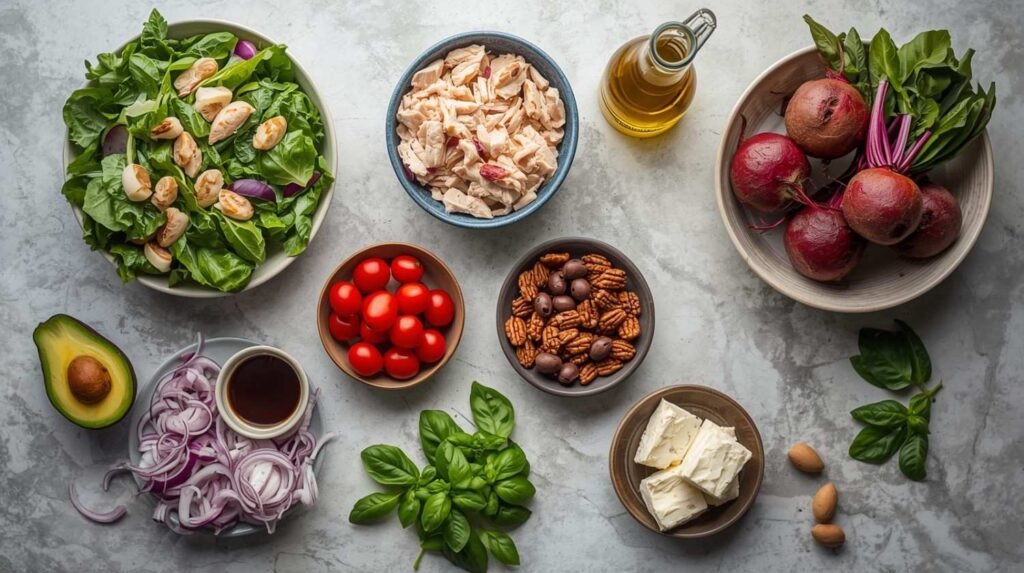 Ingredients For the Salad