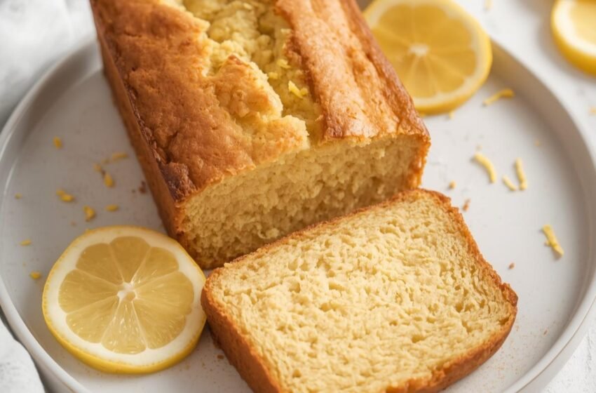 Low-Carb Keto Lemon Bread