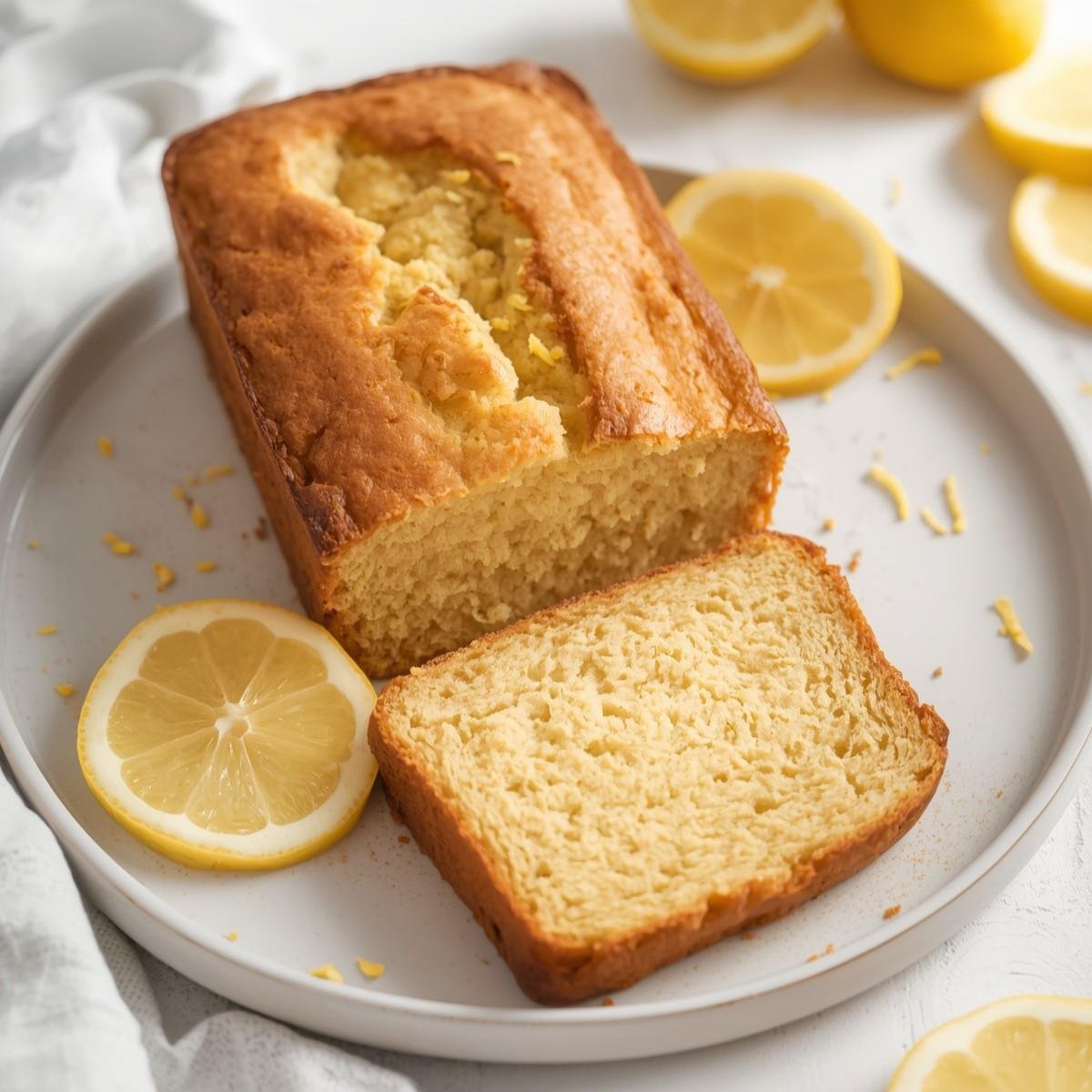 Low-Carb Keto Lemon Bread