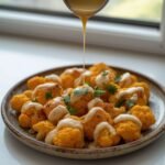Moroccan Cauliflower with Tahini Honey Drizzle