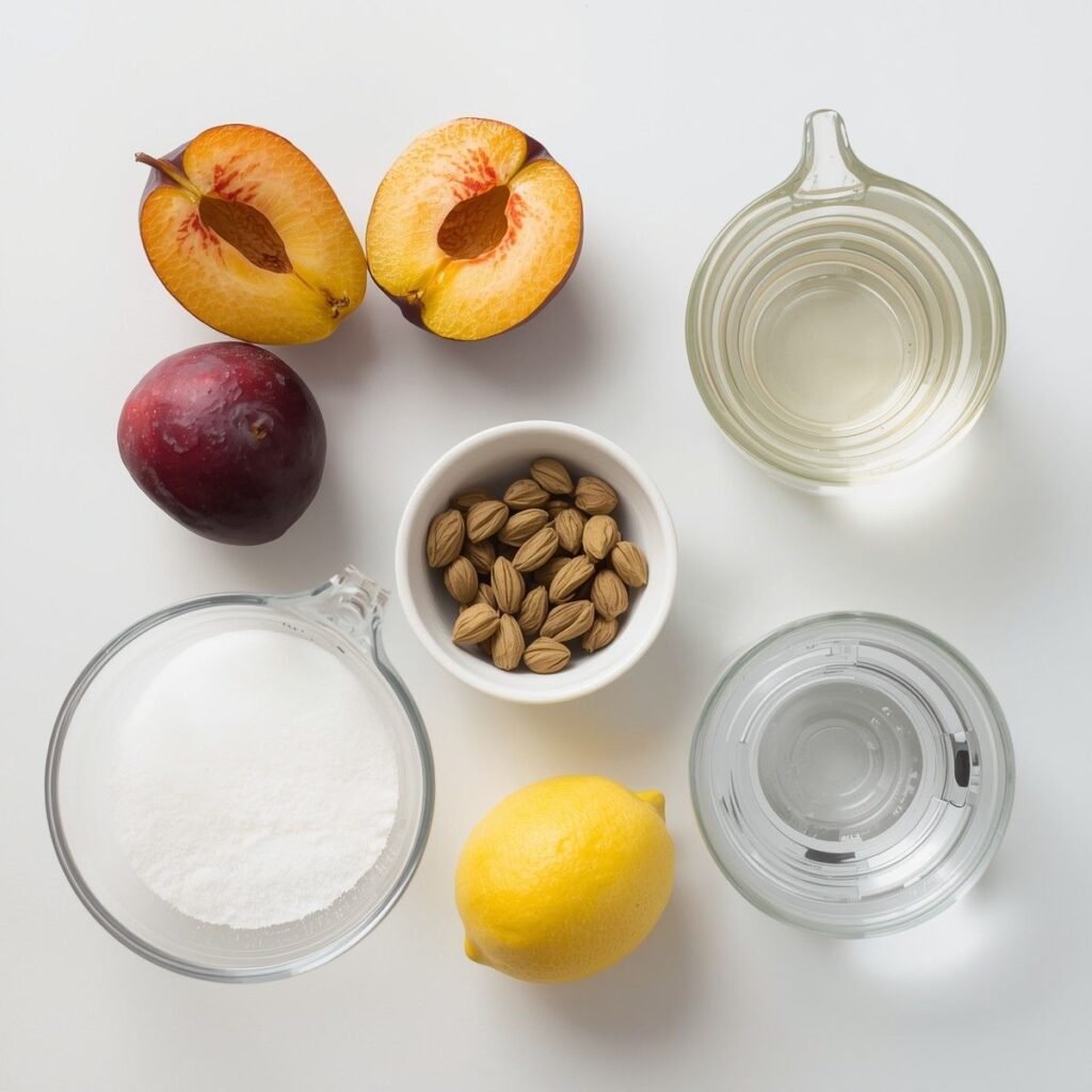 Refreshing Cardamom Plum Sorbet