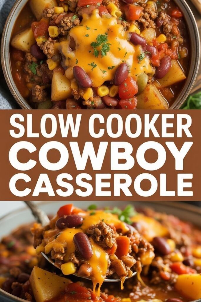 Slow Cooker Cowboy Casserole