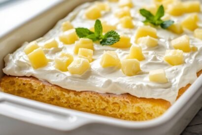 Thumbnail for Sugar-Free Pineapple Cool Whip Cake