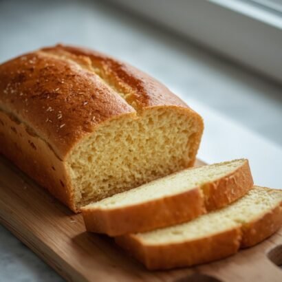 Sweet Condensed Milk Bread Loaf