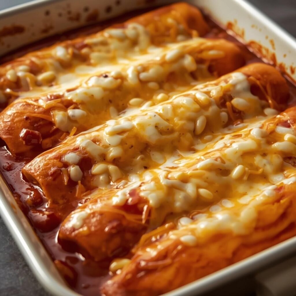 baked lazy enchiladas