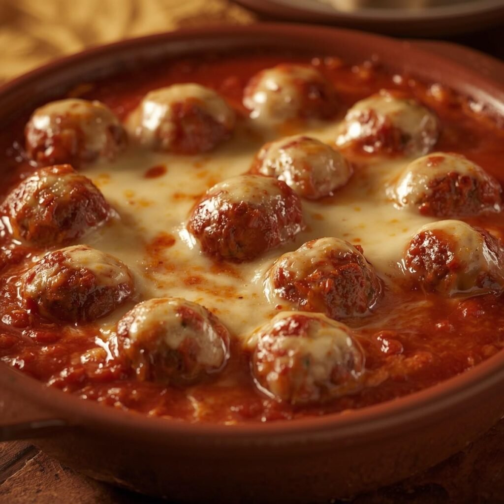 baked meatball casserole