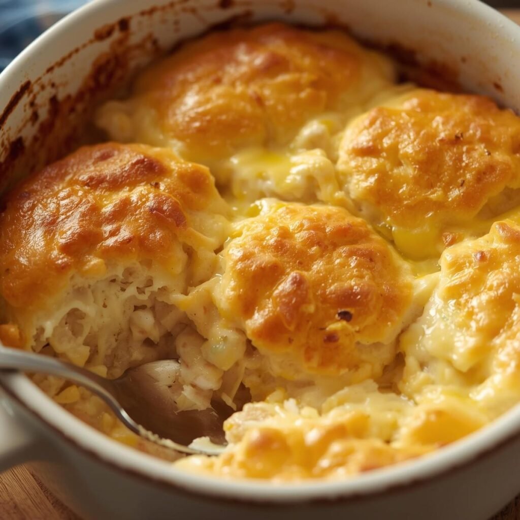 chicken biscuit cobbler