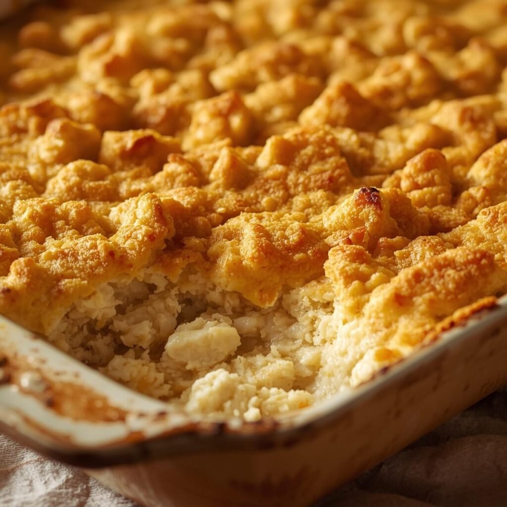 chicken stuffing casserole