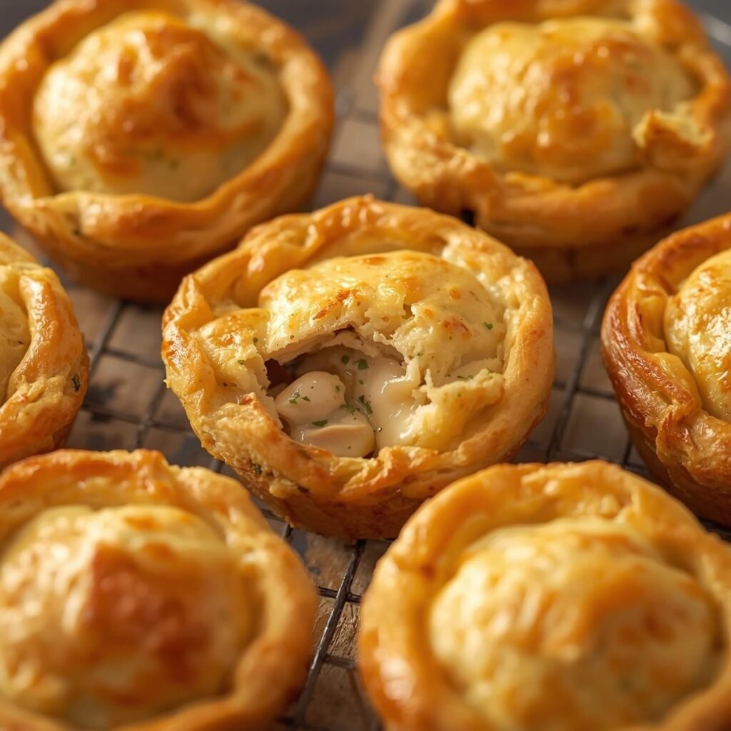 mini chicken pot pies