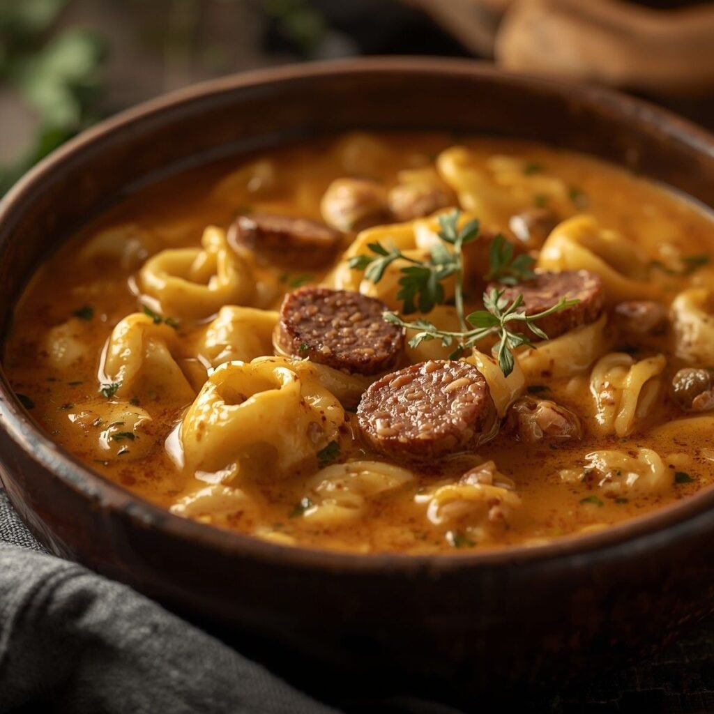 sausage tortellini soup