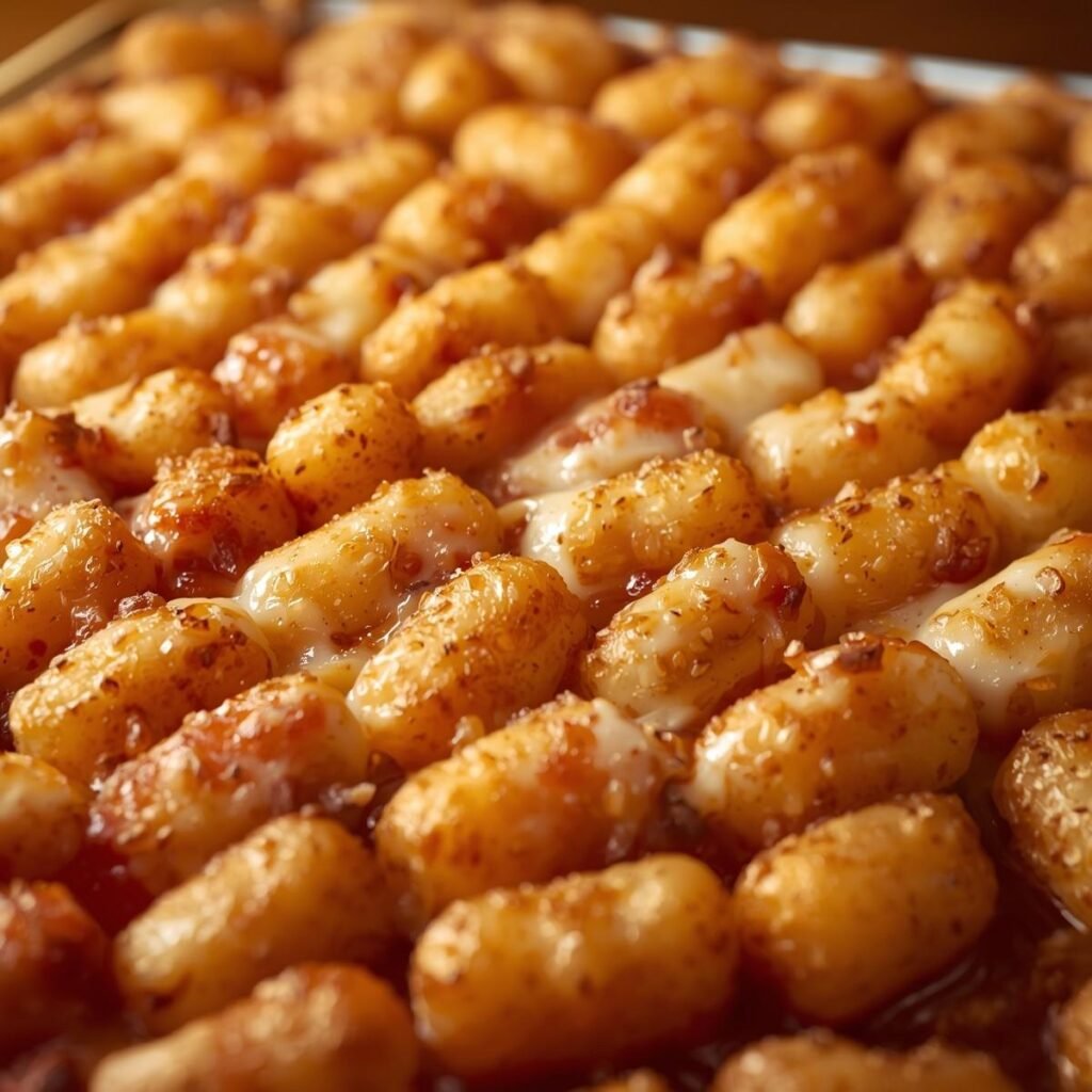 tater tot pizza casserole