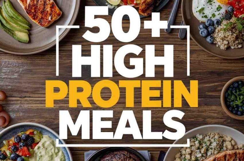 High protein meal