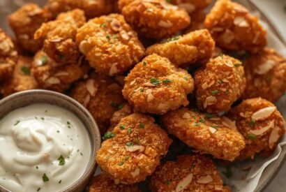 Thumbnail for Almond Flour Chicken Nuggets (Keto, Low-Carb & Diabetes-Friendly)