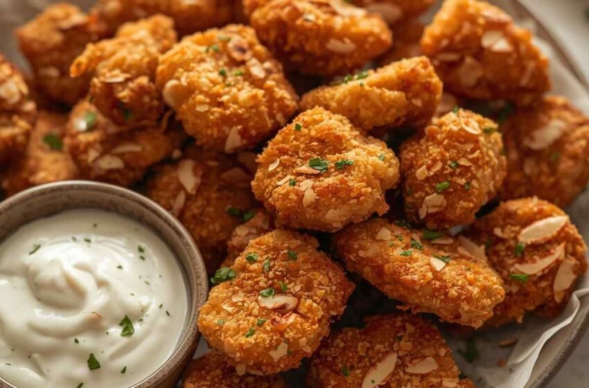Almond Flour Chicken Nuggets (Keto, Low-Carb & Diabetes-Friendly)