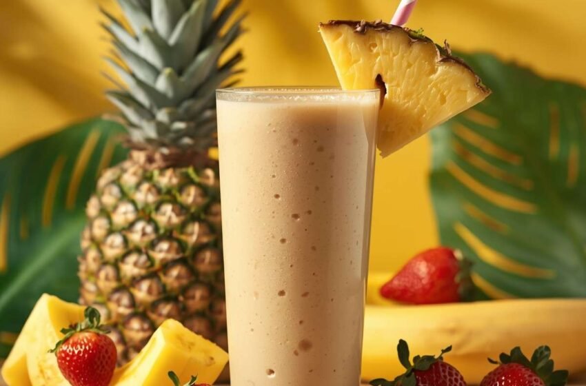 Aloha Tropical Smoothie (Refreshing Island Fruit Blend)