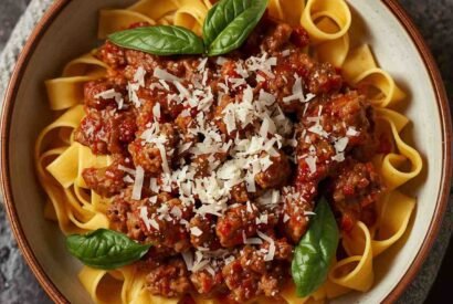 Thumbnail for Authentic Italian Pappardelle Bolognese