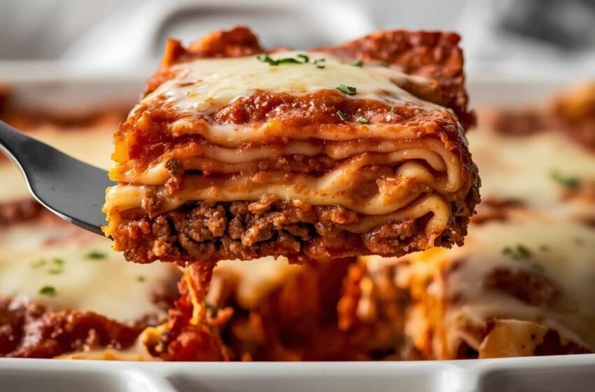 Classic Lasagna with Ricotta Cheese