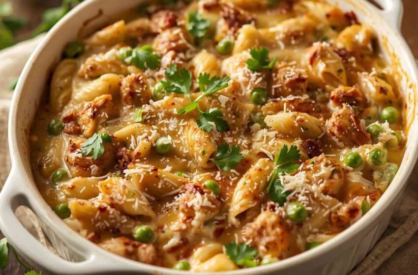 Creamy High-Protein Tuna Casserole